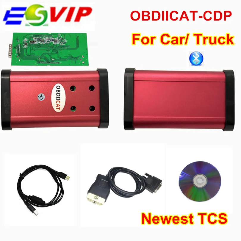 OBDIICAT-CDP TCS multidiag pro+ Bluetooth,1 keygen NEC Реле obd2 сканер автомобили Грузовики OBDII диагностический инструмент