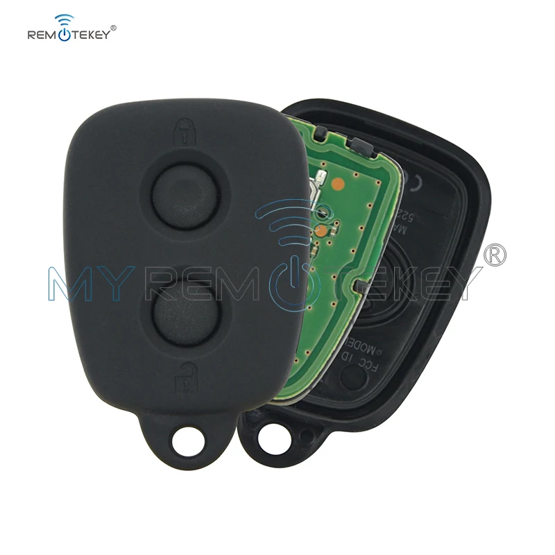 Remtekey for Toyota Avanza Rush original OEM key fob 2 Buttons Remote Key Control 433MHz