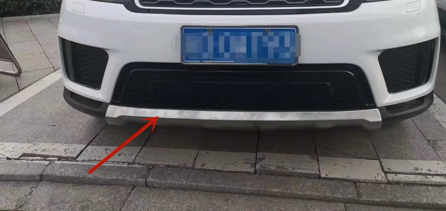 Автомобильный Стайлинг из нержавеющей стали для RANGE ROVER металлический передний+ задний бампер Нижняя защита протектор Аксессуары
