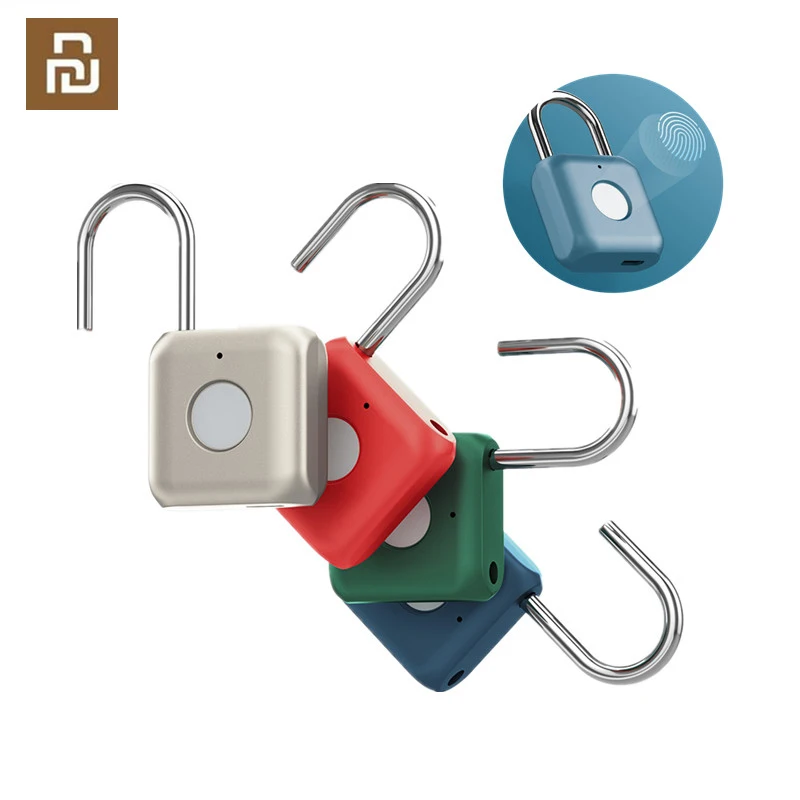 

Youpin Youdian Kitty Smart Fingerprint Door Lock Padlock USB Charging Keyless Anti Theft Travel Luggage Drawer Safety Lock