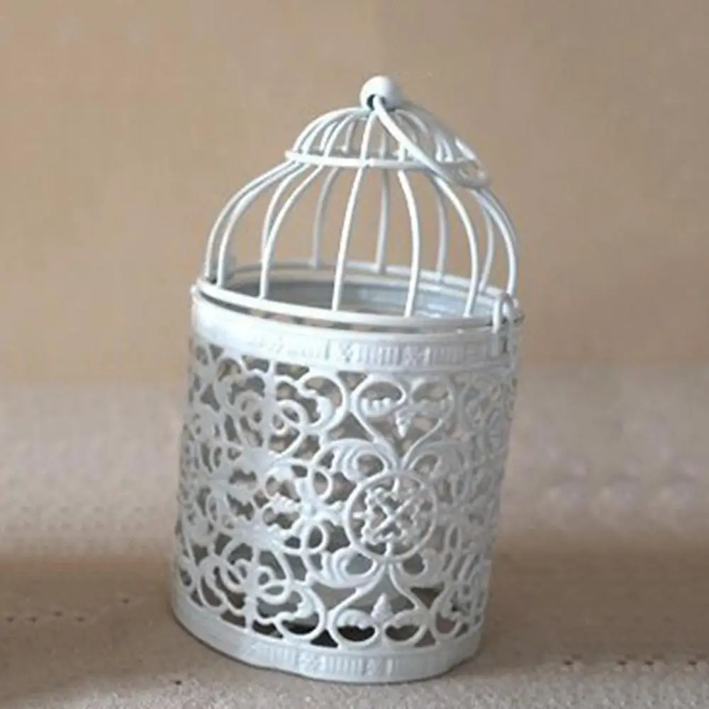 Style 3 Полый подсвечник для птичьей клетки, подсвечник, фонарь, рождественское ночное украшение, винтажные подсвечники, фестиваль, домашний декор - Цвет: Style 3