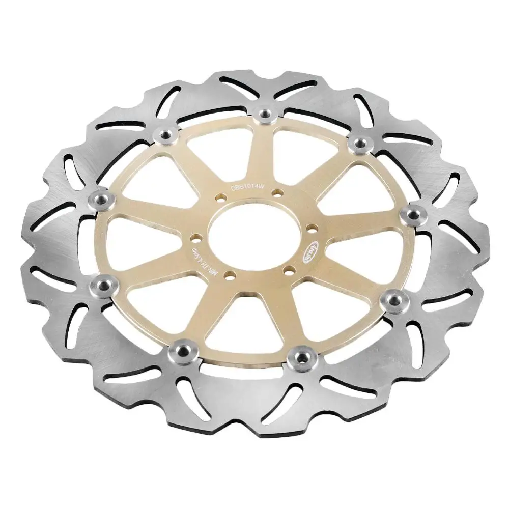 

LUCKMART Front Brake Disc And Brake Pad Kit ForMONSTER 600 2000-2001/400 2001-2004 Motorcycle Replacement Parts Gold