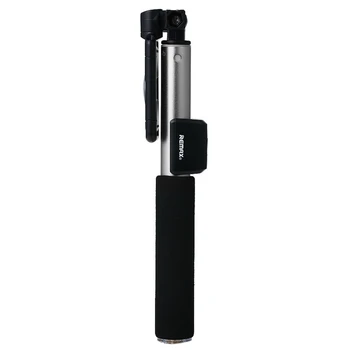 

REMAX Rp-P4 Bluetooth Selfie Sticks Monopod Wireless Colorful Extendable Handheld Shutter for Smart Phone--Silver
