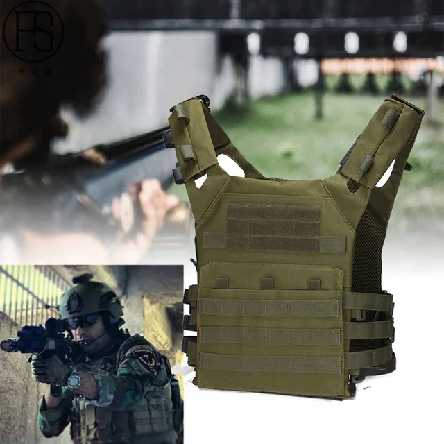  Tactical 1000D Molle JPC Vest Simplified Version Military Hunting Vest Chest Protective Plate Carri