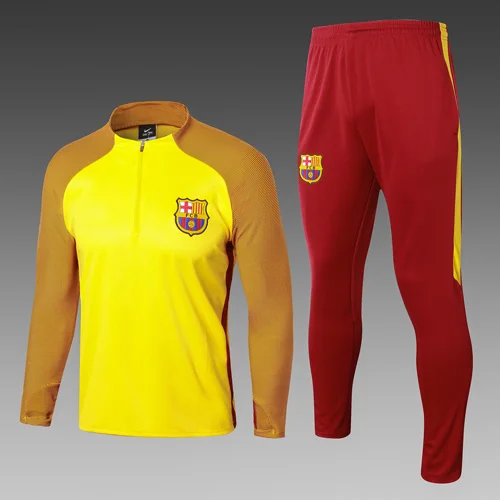 Топ 19 20 года, одежда для футбола, спортивный костюм GRIEZMANN SUAREZ UMTITI, мужской тренировочный костюм на молнии, Футбольная майка - Цвет: Слоновая кость