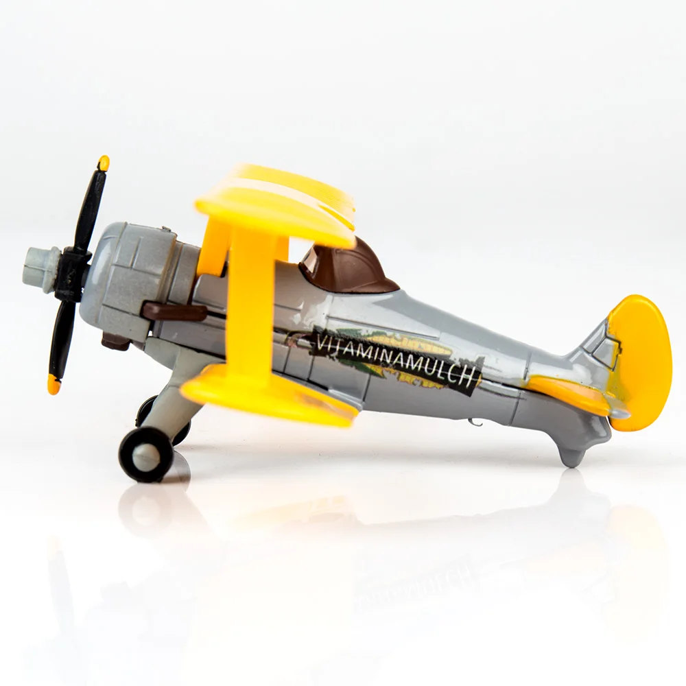 Pixar Planes 1:55 10-12cm No.72 Skipper Dusty Crophopper The King Ishani Shipboard Aircraft Echo Metal Diecast Toy Plane Loose