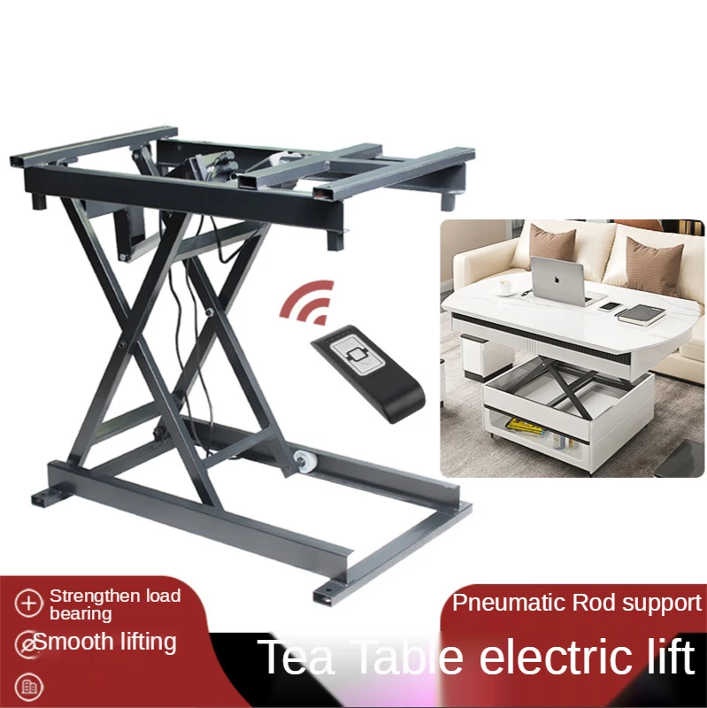 Multifunctional Folding Table Lifting Frame, Wired Remote Control Coffee Table Lifter, Intelligent Electric Lifter
