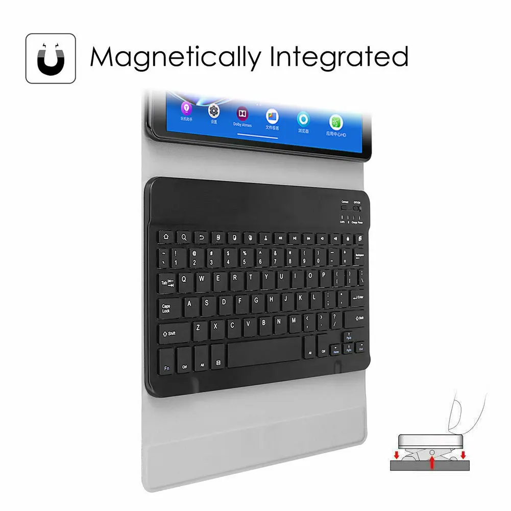 Беспроводная клавиатура с подсветкой чехол для планшета Lenovo Tab M10 FHD плюс 10 3 ТБ X606F