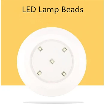 

CLAITE Remote Control Timing Home Battery Operated LED COB Night Lights Self Adhesive for Touch Lamp Emergency Light