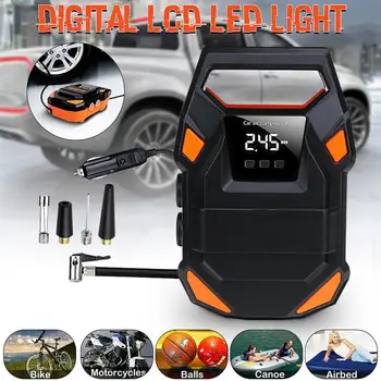 

Digital Inflatable Pump 12V 150 PSI HF DCPortable Mini Car Wheel Tire Air Compressor Electric Inflating Machine Nozzle Pumps