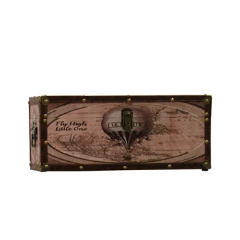 

Trunk Wood DECORATION Pilots (D: 50x22x22 cm)