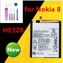 He328-Battery Nokia8 Replacement Li-Ion-Batteries 3030mah for 8/Nokia8/Ta-1004/.. 
