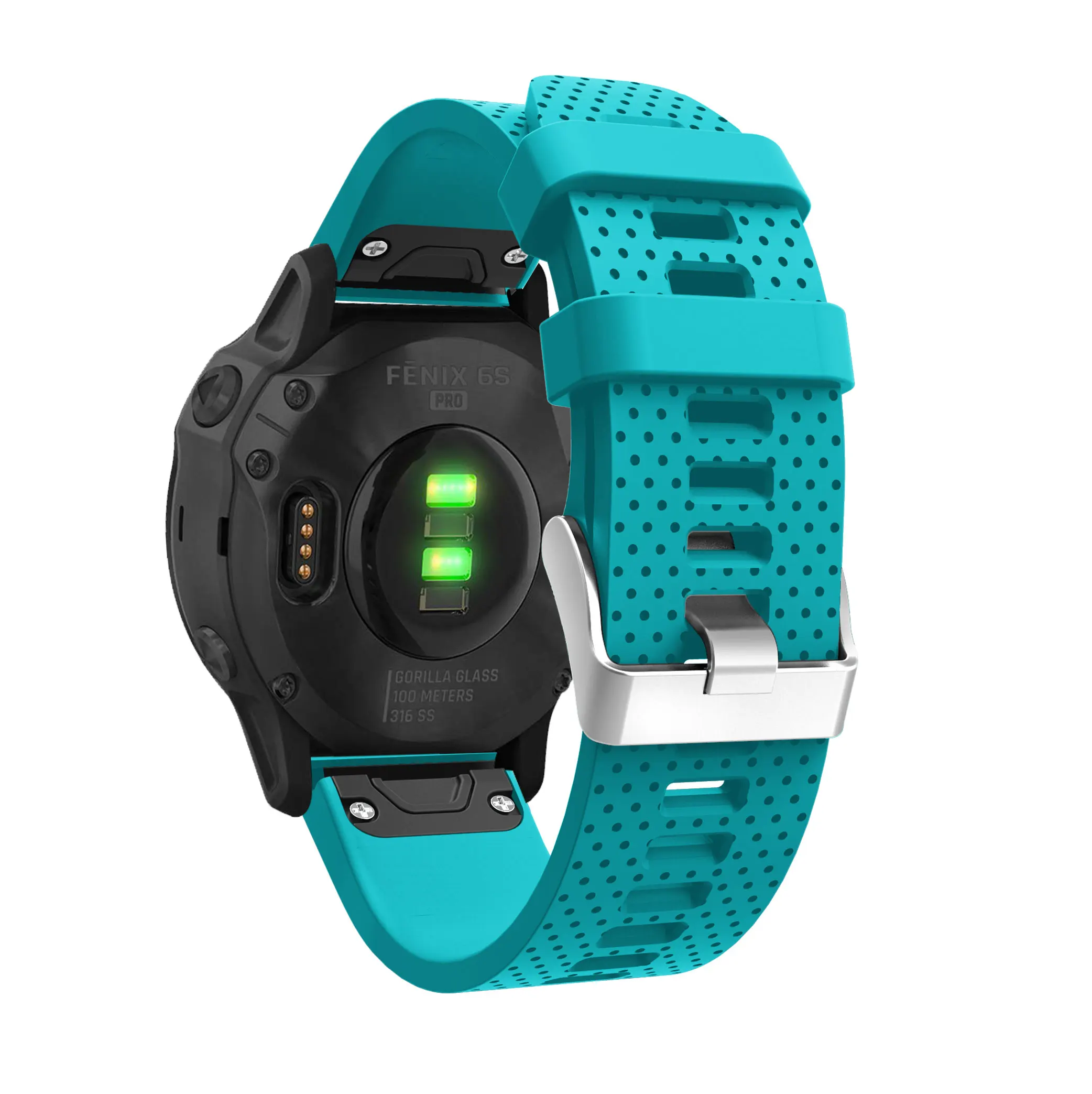 20 мм силиконовый ремешок для часов для Garmin Fenix 6s 5s 5sPlus Смарт-часы браслет красочный спортивный сменный Браслет Correa