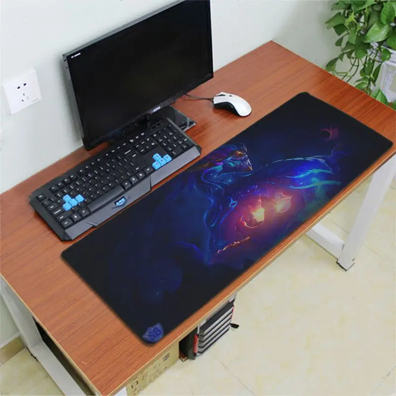 Lock Edge 40X90cm Babaite Подарочный коврик для мальчика Aurelion Sol игровые коврики для геймера коврик для мыши большой коврик для мыши клавиатуры коврик - Цвет: Lock Edge 40X90cm