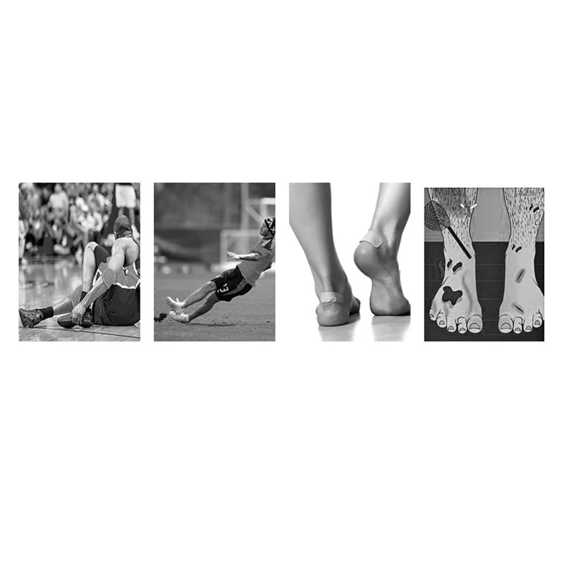 Insoles Foot Care For Plantar Fasciitis Orthopedic Massaging Shoe Inserts Shock Absorption Shoe Pad Unisex