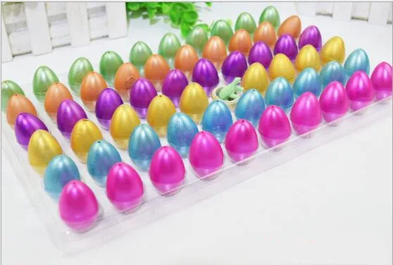 10Pcs/Lot Funny Magic Hatching Growing Colorful Dinosaur Eggs Add Water Growing Dinosaur Toys For Kids Education Toys Gift - Цвет: T003
