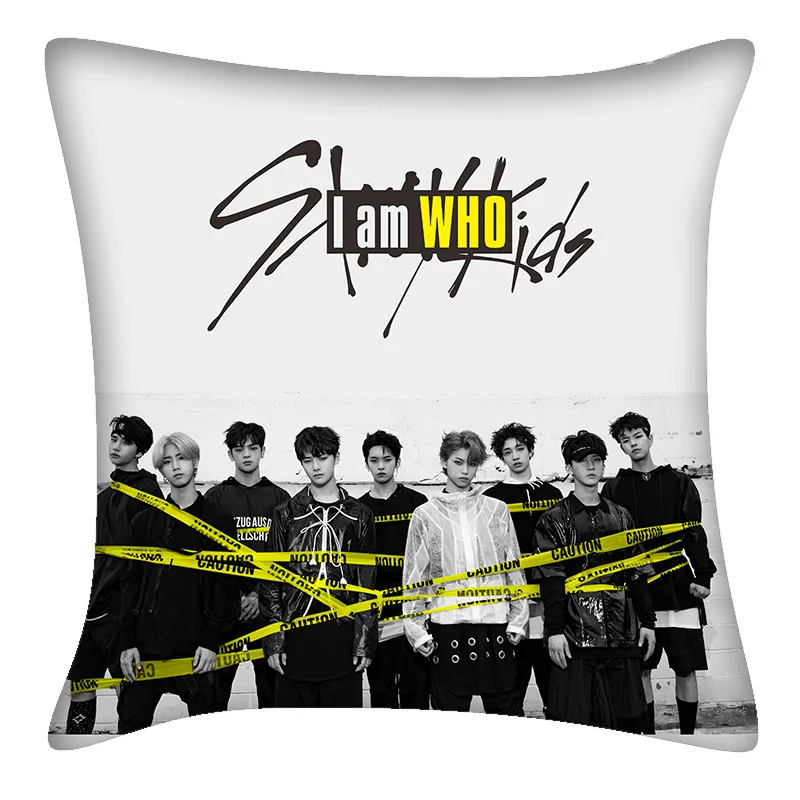 Kpop Stray Kids альбом плакат двухсторонняя подушка Straykids печать дивана Подушка PP Хлопок Подушка бродячие Детские вееры подарки