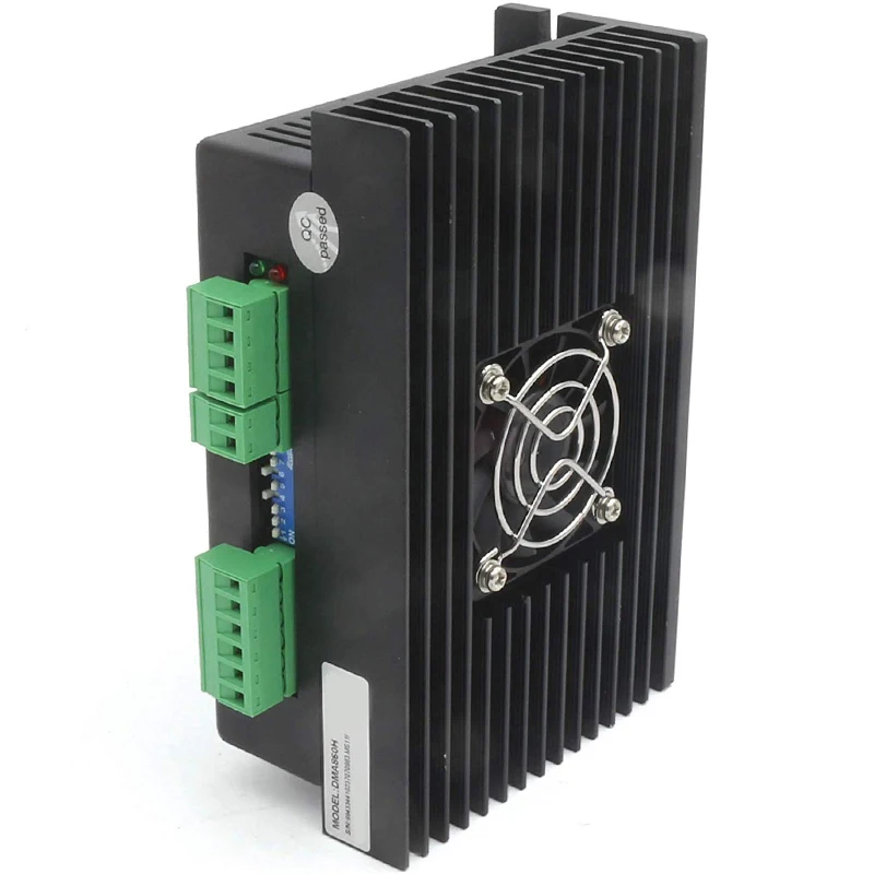 DMA860H Шаг Драйвер 2 фазы DSP микростеп драйвер для Nema 34 Nema 42 AC24-80V DC24-80V