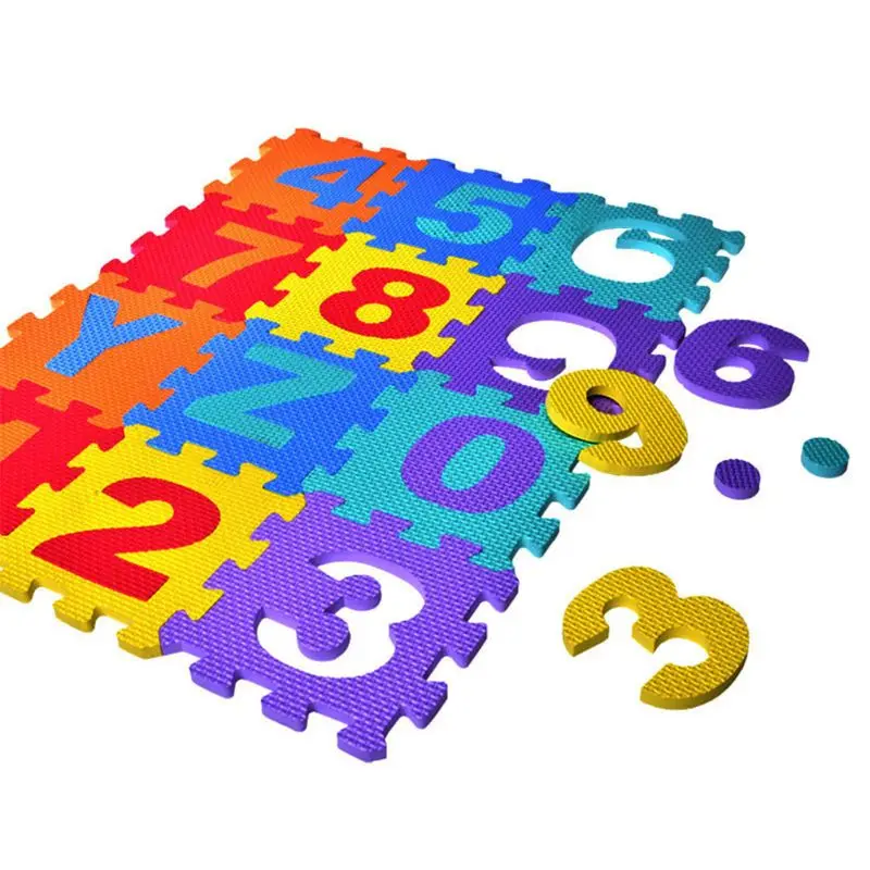 1set Kid Puzzle Play Mat with EVA Foam Interlocking Exercise Tiles Pad Floor Carpet