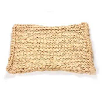 

Knitted Crochet Blanket Mat Baby Newborn Balls Blanket Photo Prop Newborn Baby Photography Props Accessories Hot Sales
