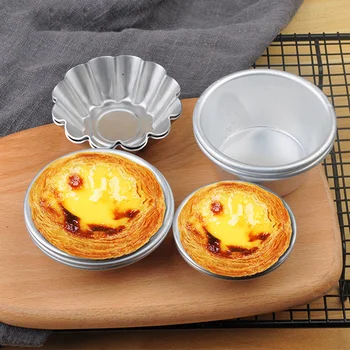 

20pcs Non-Stick Egg Tart Mold Cupcake Cake Mini Pie Muffin Pan Baking Tool Molds For Baking Individual Desserts