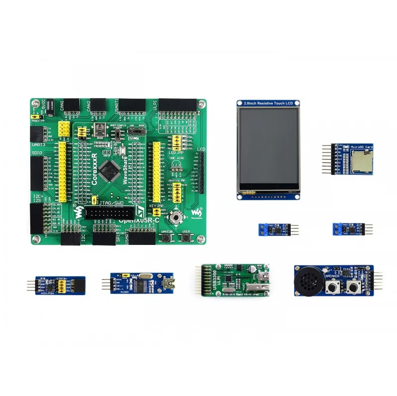 Open405R-C пакет A # STM32F405 STM32 ARM Cortex-M4 макетная плата STM32F405RGT6 + 8 комплектов аксессуаров |