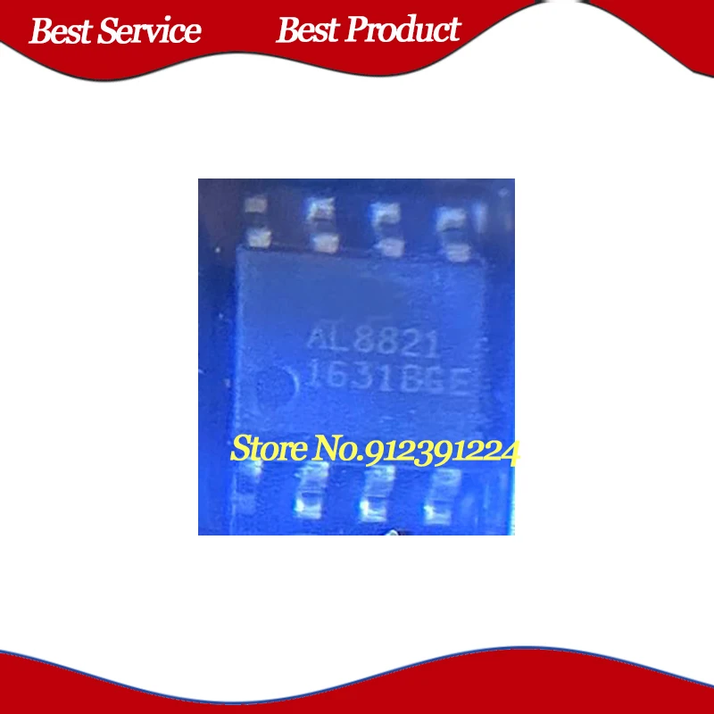 

10 Pcs/Lot AL8821SP-13 AL8821 SOP8 New and Original In Stock