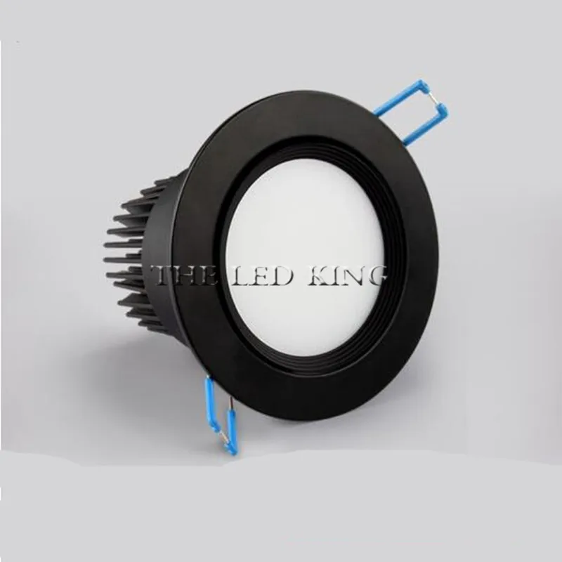 Super Bright 6w 9w 12w Led Downlight White Body dimmable spot cob 110v 220v Lighting Fixtures Recessed Down Lights Indoor Light