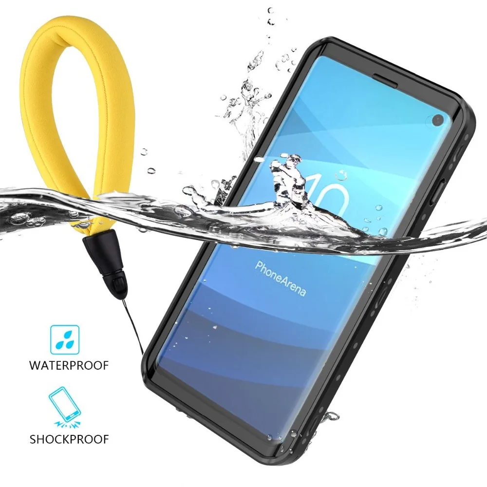 Водонепроницаемый чехол для Samsung Galaxy S10 Plus фотозащита от снега полный S20 Note 10