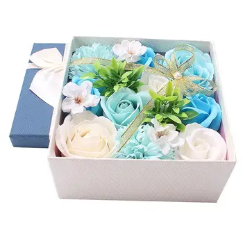 

1 Pc Practical Durable Lifelike Beautiful Romantic Gift Box Soap Flower Soap Rose for Valentine's Day Mother's Day