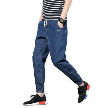 

Fashion Quality Men Denim Hip-Hop Jeans Ankle-Length Pants Men's Casual Jeans Pants Men Trousers For Man Mens Joggers Sweatpants