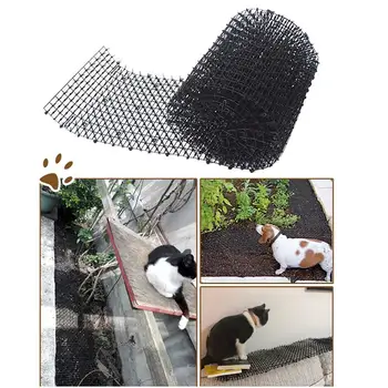 

Garden Anti Cat Dog Outdoor Supplies Cat Scat Mat Cats And Dogs Repellent Mat Plastic Spike Thorn Network Garden Supplies