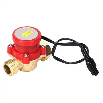 

Manual Flush Valve Water Pump Flow Sensor Brass Electronic Pressure Automatic Control Switch 1/2in HT 30 110V Electric