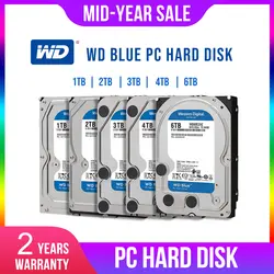 WD Western Digital синий 4 ТБ Hdd Sata 3,5 ''внутренний жесткий диск Disque мажор настольный жесткий диск для ПК