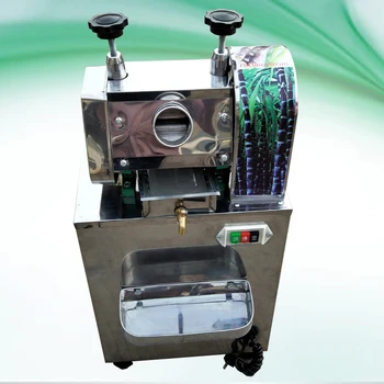 

Commercial desktop stainless steel sugar cane juicer machine does not drip out juice high copper wire motor quality Assurance