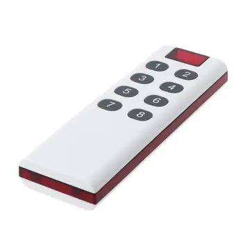 

Wireless Copy Control Learning Code Digital Remote Controller Transmitter High Power 8 Channels Buttons Keypad