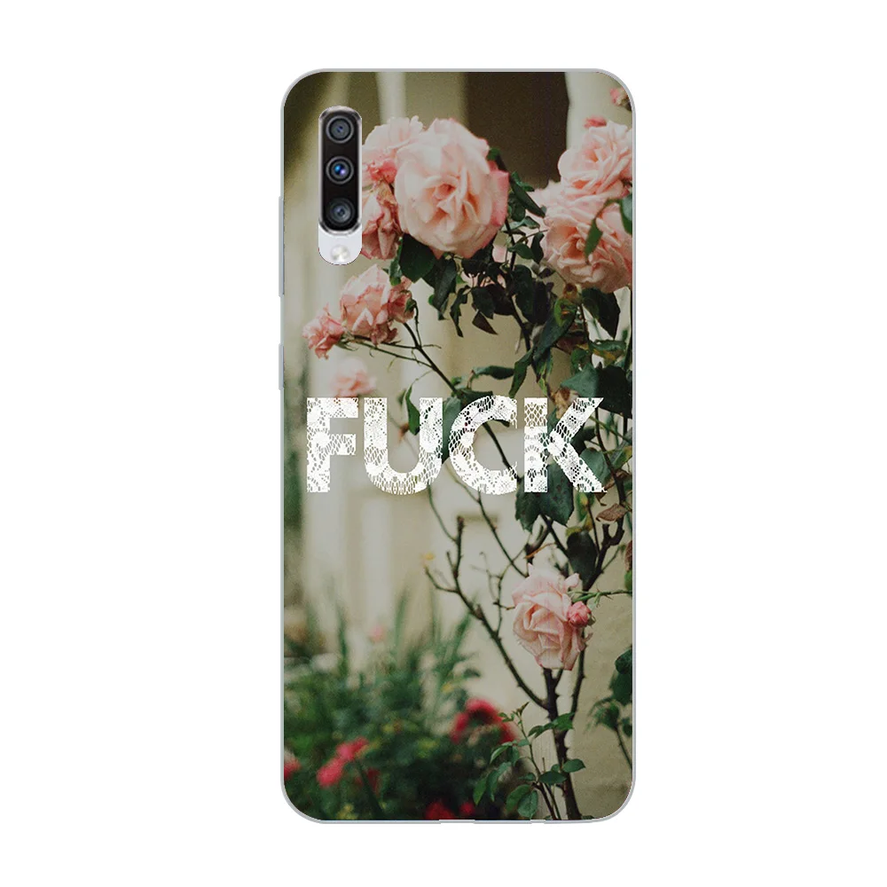 WM03219 Чехол для телефона ciciber для samsung Galaxy A50 A70 A80 A40 A30 A20 A60 A10 A20e Мягкий силиконовый чехол из ТПУ с розами в винтажном стиле - Цвет: WM03219