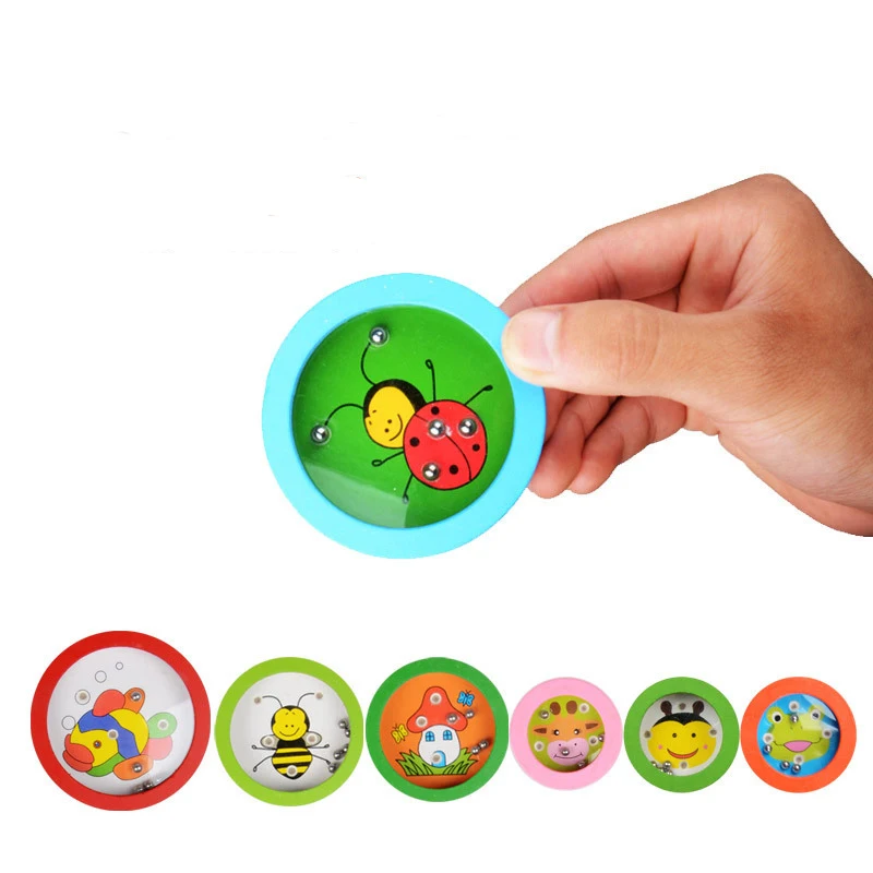 

Children Educational Magic Animals Puzzle 3D Mini Speed Cube Rolling Ball Beads Funny Game Early Preschool Learning Toys