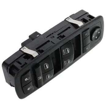 

ABS Plastic Window Switch Control Parts Lifter Black Left Front Replacement