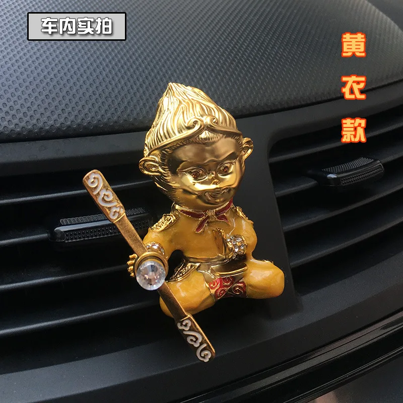 Sun Wukong обезьяна выход воздуха Авто Духи Металл Смола авто духи