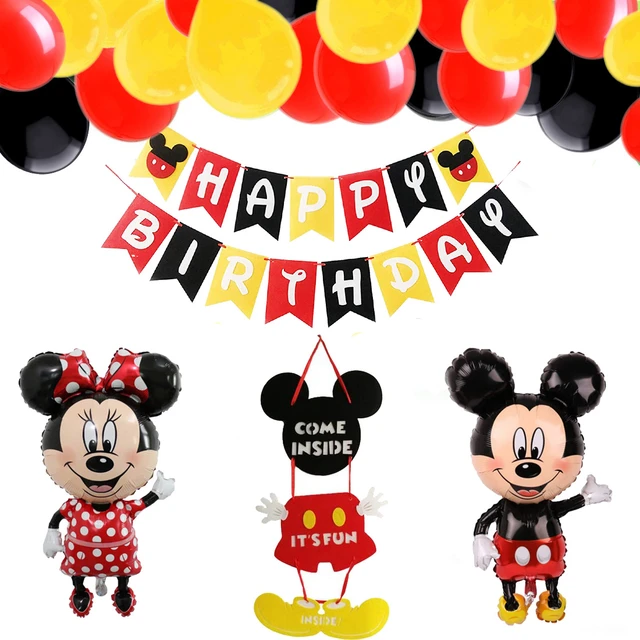 Birthday Party Decorations Kids Mickey Mouse - Disney Mickey Birthday Party  - Aliexpress