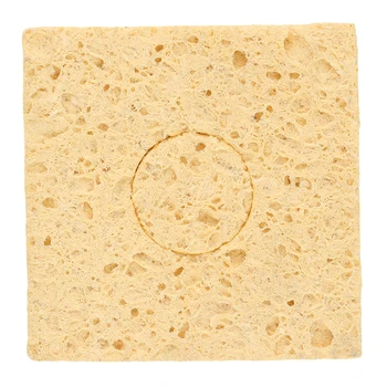

Yellow 1pc Soldering Iron Tip Welding Cleaning Sponge For 936 Exquisitely Designed Durable