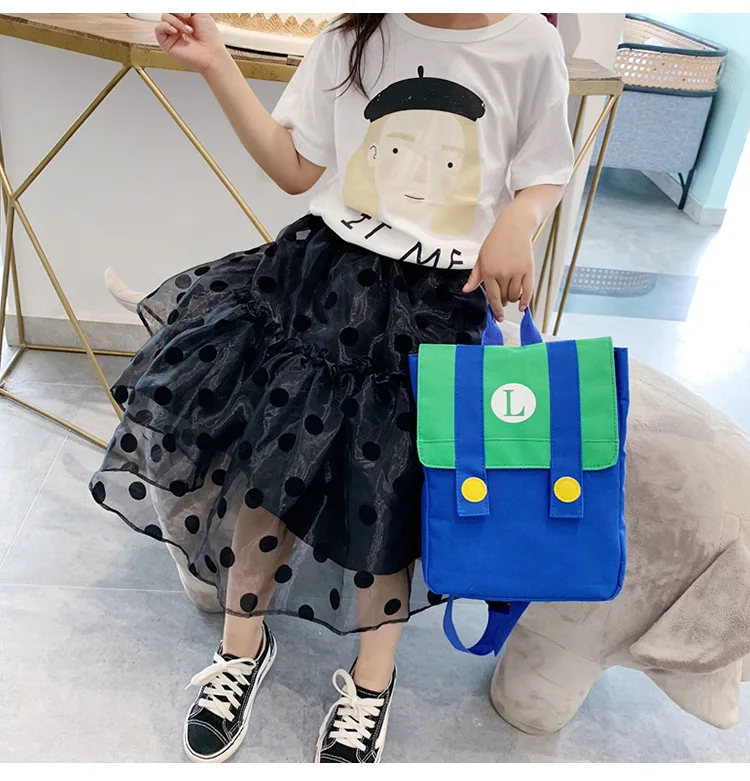 Детский плюшевый рюкзак в детский сад для начальной школы детский мультфильм супер рюкзак Марио мальчик девочки сумки принцесса путешествия рюкзак
