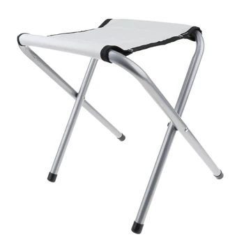 

Portable Folding Chair Lightweight Aluminium Alloy Fishing Stool for Camping Barbecue Picnic Fishing