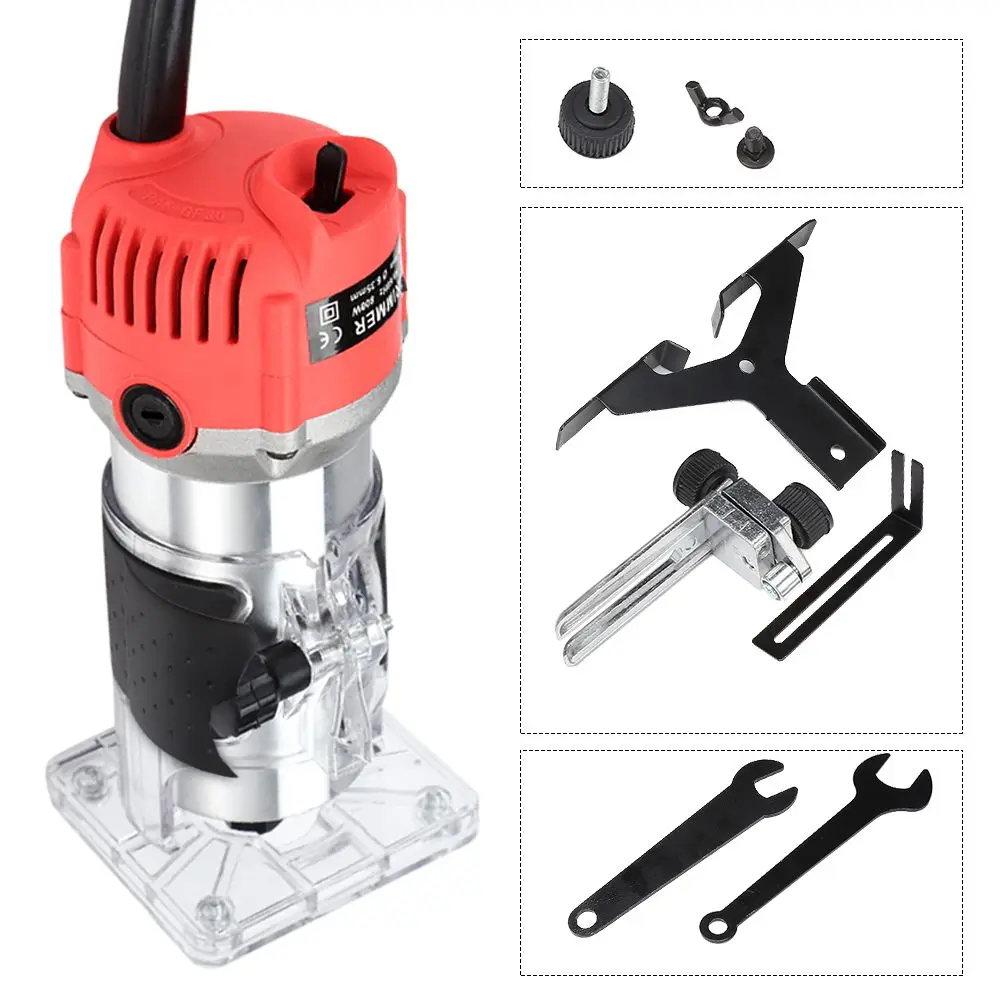 Электрический триммер для деревообработки 800 Вт 30000 об/мин фрезерный станок