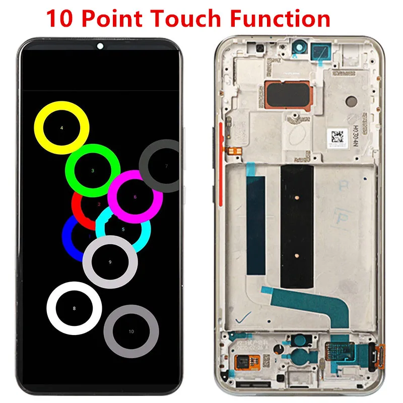 US $127.76 AMOLED Screen For Xiaomi Mi 10 Lite 5G Display Screen Original Lcd DisplayTouch Screen With 10 Point Touch For Xiaomi Mi10 Lite