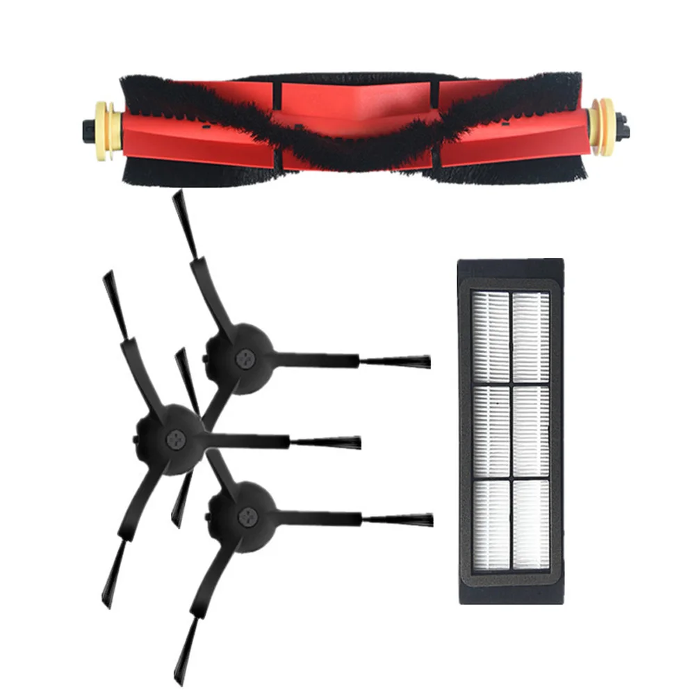 Роликовые щетки фильтр для Xiaomi Mijia Roborock S50 боковая щетка S51 S55