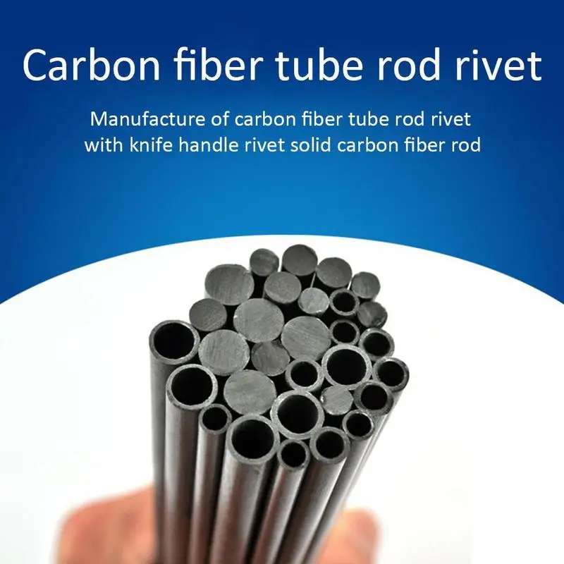 Carbon Fiber Rods Diameter 4mm 5/6/ 7 /8 Length 200mm making Rivets Rod Carbono handle Tool Tube Fibra | Спорт и развлечения