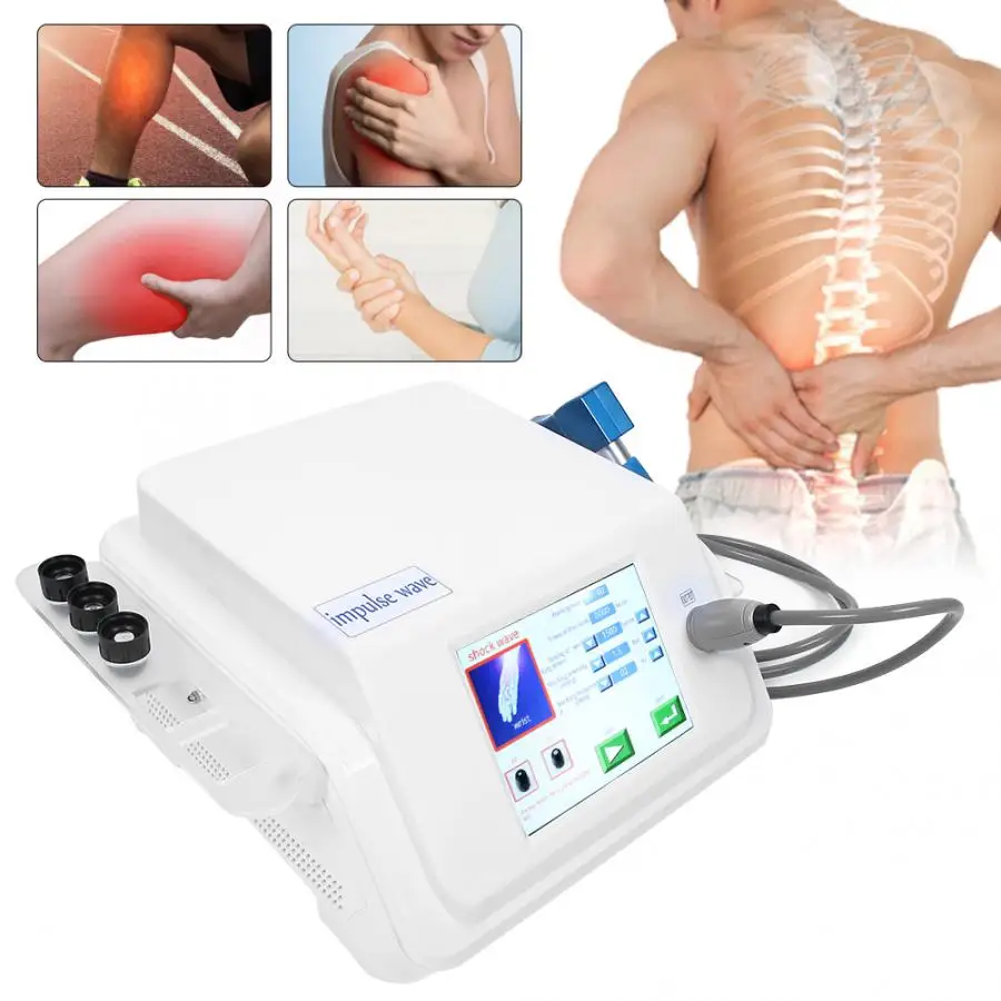 Q80 Shockwave Physiotherapy Instrument Pain Relief Electromagnetic Extracorporeal Shock Waves Treatment Therapy Machine Health | Красота и