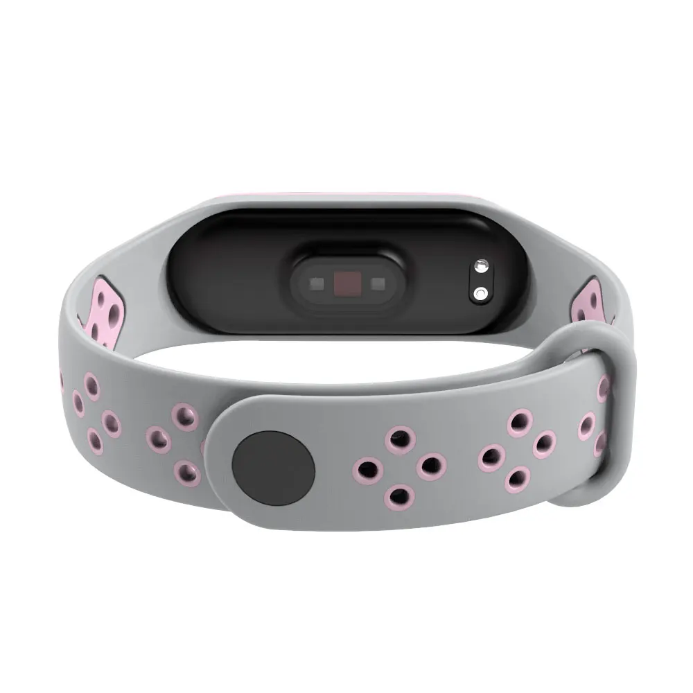 Mi Band 4 ремешок глобальная версия для Xiaomi Оригинальные спортивные силиконовые